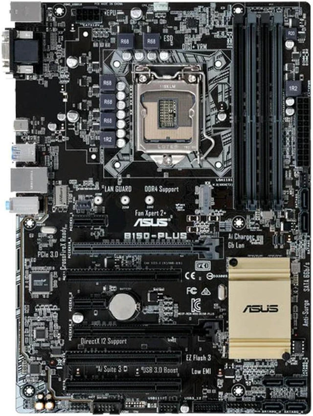 Alt view image 2 of 4 - B150-PLUS LGA 1151 ATX Motherboard