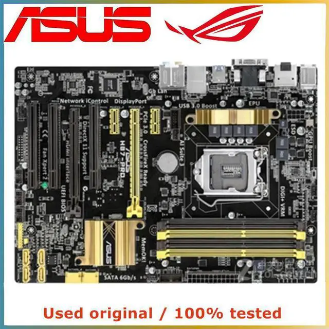 Main image of For H87-PRO Computer Motherboard LGA 1150 DDR3 32G For H87 Desktop Mainboard SATA III PCI-E 3.0 X16