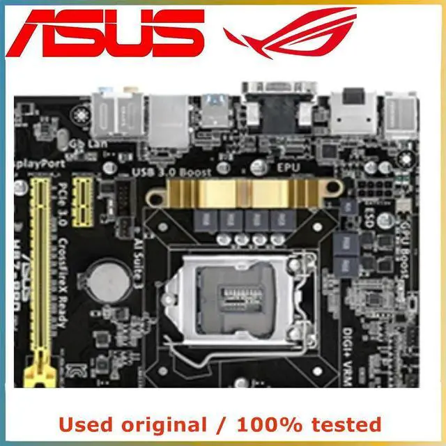Alt view image 3 of 4 - For H87-PRO Computer Motherboard LGA 1150 DDR3 32G For H87 Desktop Mainboard SATA III PCI-E 3.0 X16