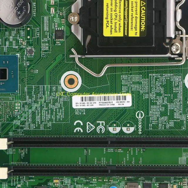 Alt view image 2 of 7 - Z170 Motherboard DDR3 Z170M-E D3 LGA 1151 for 6th 7th Gen Core i3 i5 i7 Processor 4x DIMM Max. 64GB DDR3 Micro ATX