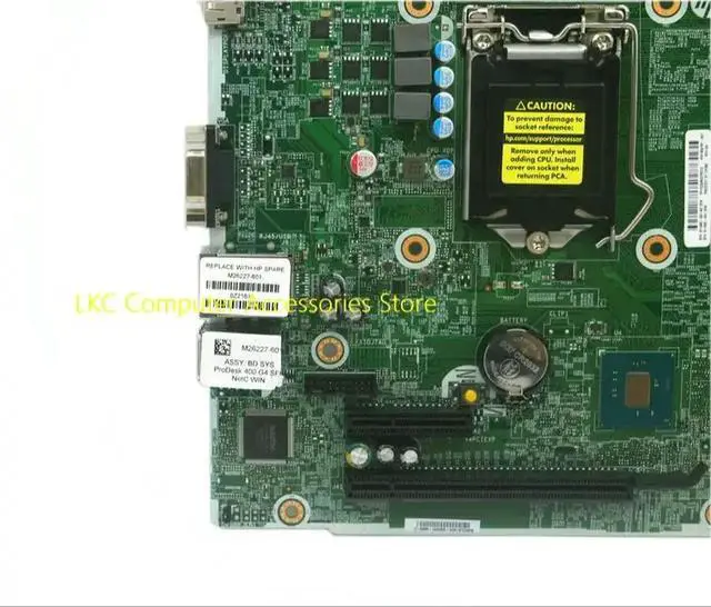 Alt view image 3 of 7 - Z170 Motherboard DDR3 Z170M-E D3 LGA 1151 for 6th 7th Gen Core i3 i5 i7 Processor 4x DIMM Max. 64GB DDR3 Micro ATX