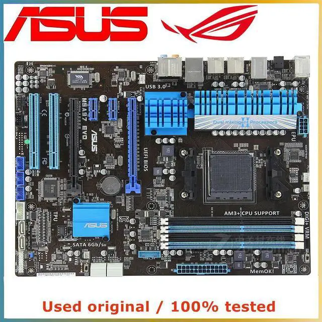 Main image of For M5A97 EVO Computer Motherboard AM3+ AM3 DDR3 32G For 970 Desktop Mainboard USB3.0 SATA III