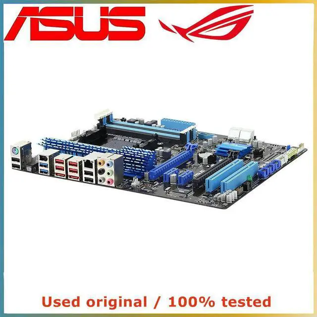 Alt view image 2 of 4 - For M5A97 EVO Computer Motherboard AM3+ AM3 DDR3 32G For 970 Desktop Mainboard USB3.0 SATA III