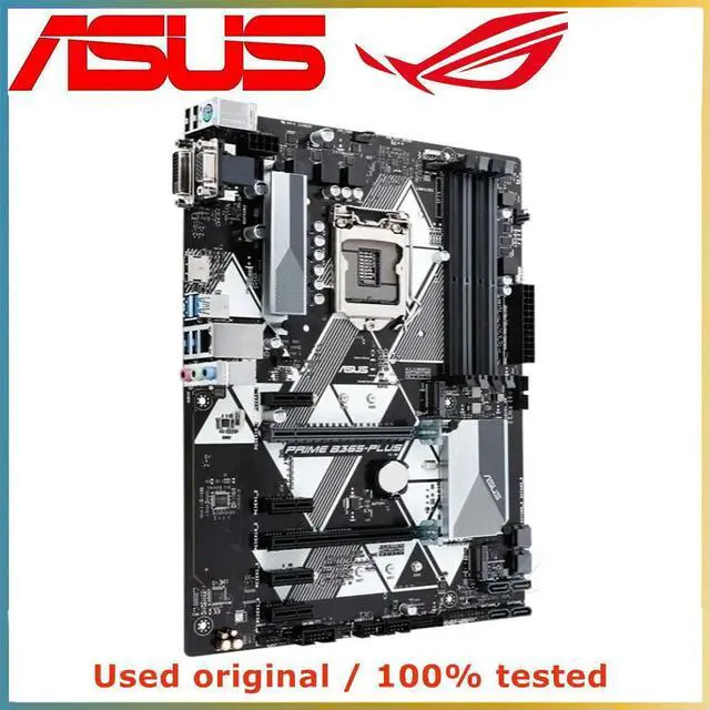 Alt view image 6 of 7 - For PRIME B365-PLUS Computer Motherboard LGA 1151 DDR4 64G For B365 Desktop Mainboard SATA III PCI-E 3.0 X16