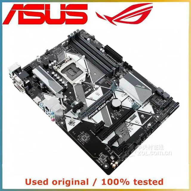 Alt view image 7 of 7 - For PRIME B365-PLUS Computer Motherboard LGA 1151 DDR4 64G For B365 Desktop Mainboard SATA III PCI-E 3.0 X16
