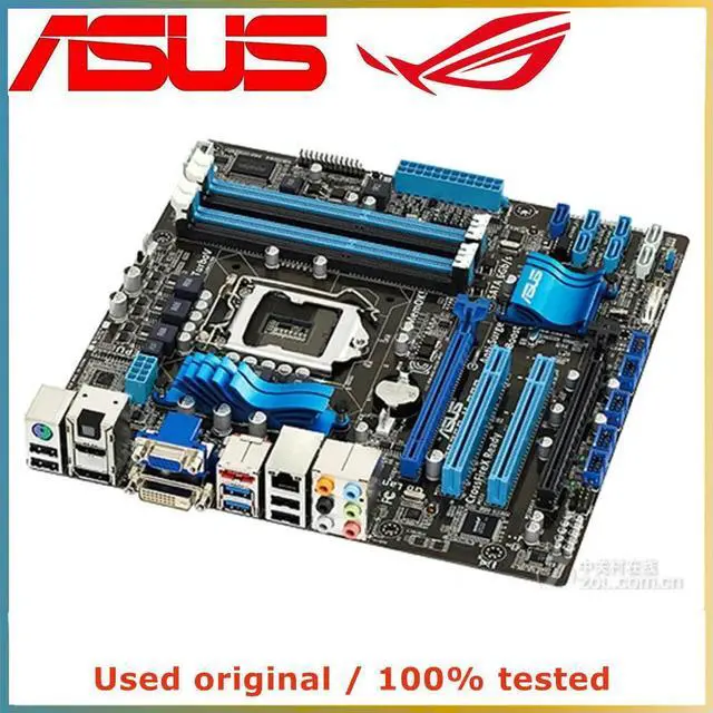 Alt view image 6 of 7 - For P8Z68-M PRO Computer Motherboard LGA 1155 DDR3 32G For Z68 P8Z68 Desktop Mainboard SATA III PCI-E 3.0 X16