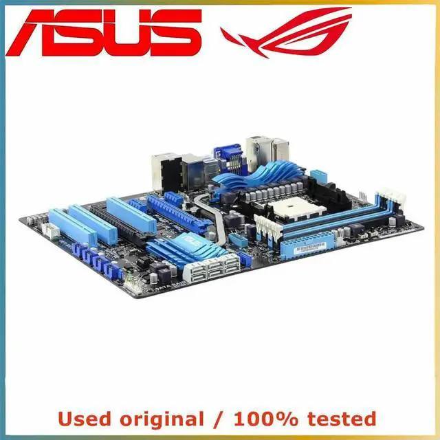 Alt view image 4 of 4 - For F1A75-V PRO Computer Motherboard FM1 DDR3 32G For A75 Desktop Mainboard  SATA III USB PCI-E 3.0 X16