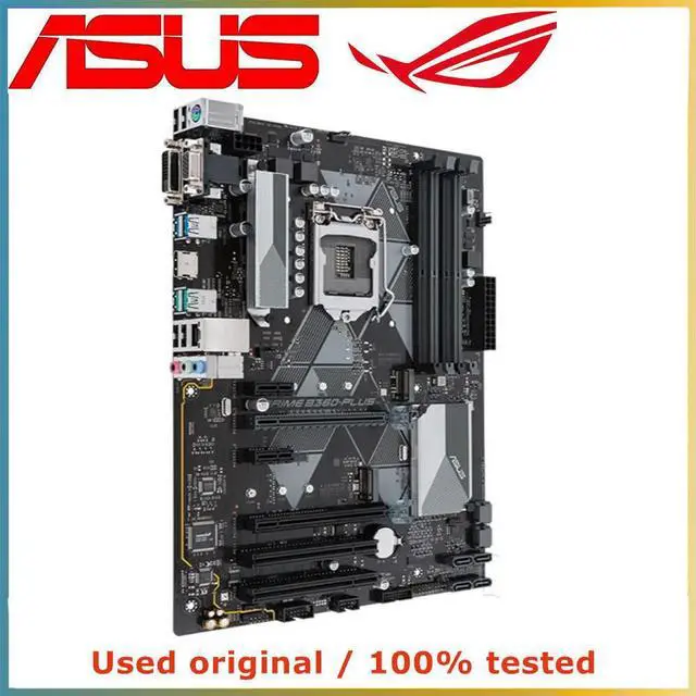Alt view image 3 of 4 - For PRIME B360-PLUS Computer Motherboard LGA 1151 DDR4 64G For B360 Desktop Mainboard SATA III PCI-E 3.0 X16
