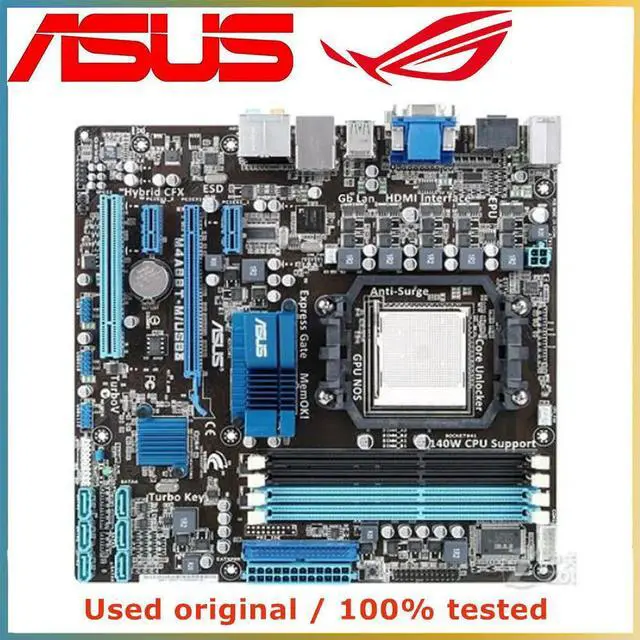 Main image of For M4A88T-M/USB3 Computer Motherboard AM3 DDR3 32G For 880G Desktop Mainboard USB2.0 SATA II
