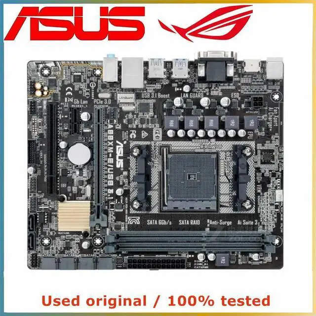 Main image of For A88X For A88XM-E/USB 3.1 Computer Motherboard FM2 FM2+ DDR3 32G Desktop Mainboard  SATA III USB PCI-E 3.0 X16