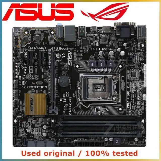 Main image of For B85M-G PLUS/USB3.1 Computer Motherboard LGA 1150 DDR3 32G For B85 Desktop Mainboard SATA III PCI-E 3.0 X16