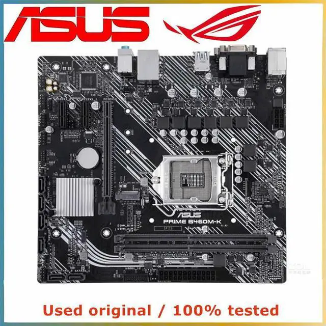 Main image of For PRIME B460M-K Computer Motherboard LGA 1200 DDR4 64G For B460 Desktop Mainboard M.2 NVME PCI-E 3.0 X16