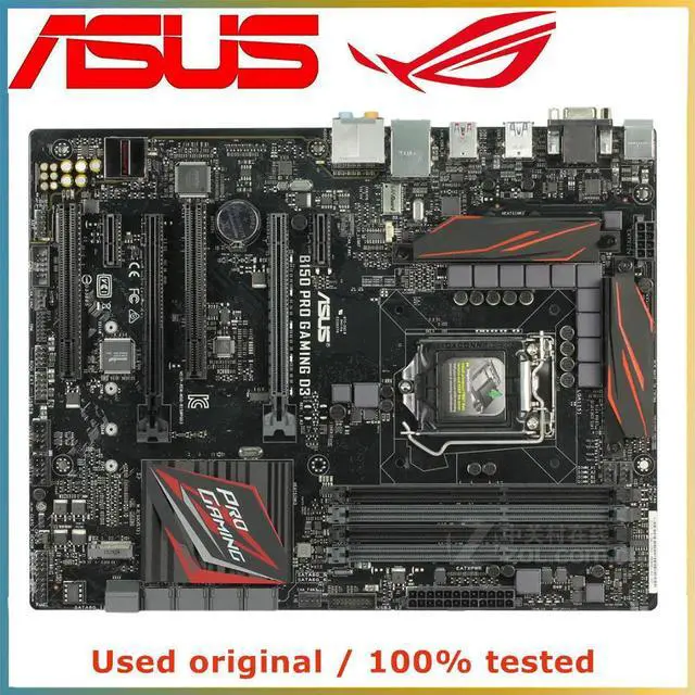 Alt view image 5 of 7 - For B150 PRO GAMING D3 Computer Motherboard LGA 1151 DDR3 32G For B150 Desktop Mainboard SATA III PCI-E 3.0 X16
