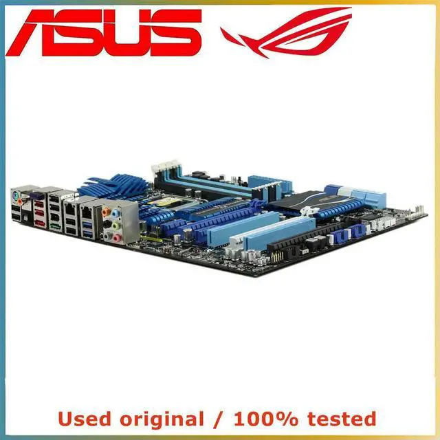 Alt view image 3 of 4 - For P8P67 Deluxe Computer Motherboard LGA 1155 DDR3 32G For P67 P8P67 Desktop Mainboard SATA III PCI-E 3.0 X16