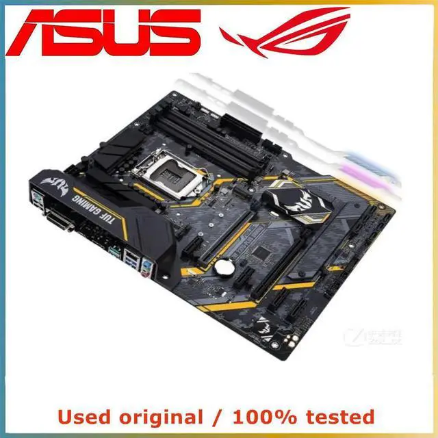 Alt view image 2 of 4 - For TUF Z370-PLUS GAMING II Computer Motherboard LGA 1151 DDR4 64G For Z370 Desktop Mainboard M.2 NVME PCI-E 3.0 X16