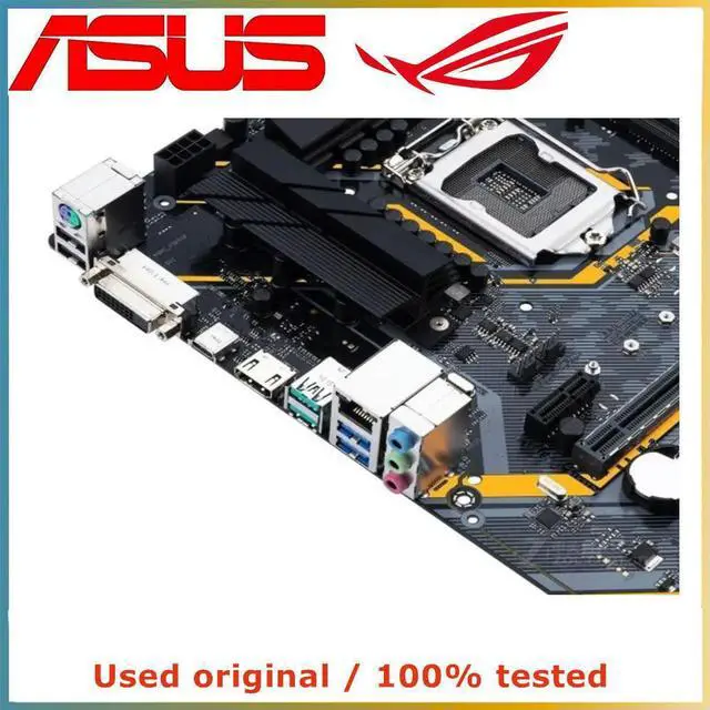 Alt view image 3 of 4 - For TUF Z370-PLUS GAMING II Computer Motherboard LGA 1151 DDR4 64G For Z370 Desktop Mainboard M.2 NVME PCI-E 3.0 X16