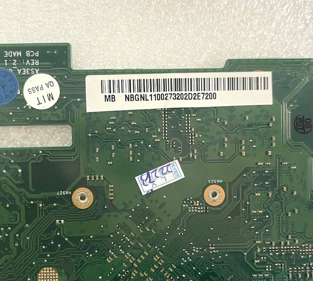 Alt view image 6 of 7 - AS3EA_UMA For SF113-31 N3350 4GB Laptop Motherboard NBGNL11002 motherboard 100%tested fully work