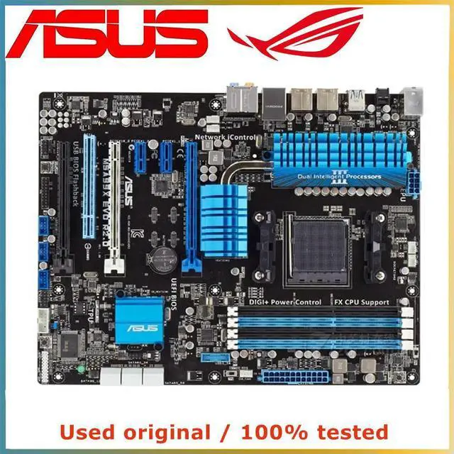 Main image of For M5A99X EVO R2.0 Computer Motherboard AM3+ AM3 DDR3 32G For 990X 990FX Desktop Mainboard USB3.0 SATA III