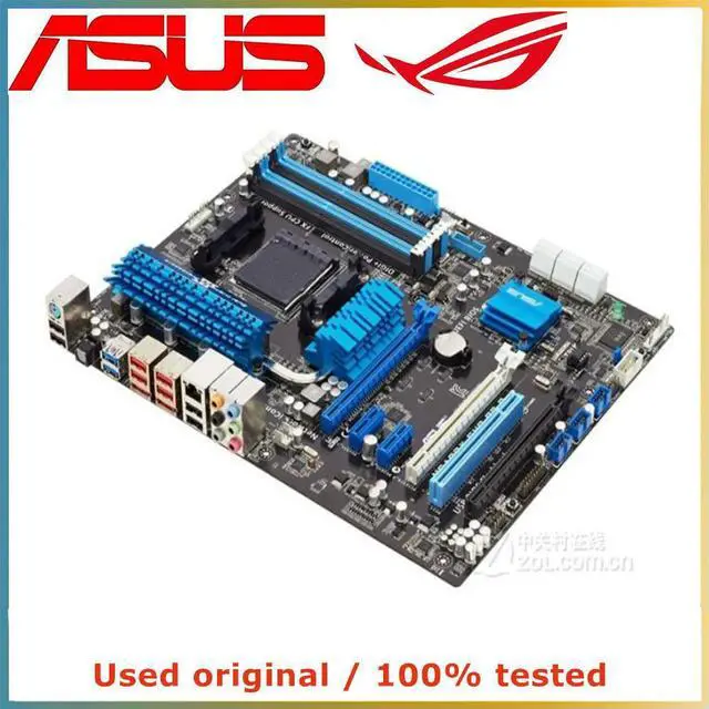 Alt view image 3 of 4 - For M5A99X EVO R2.0 Computer Motherboard AM3+ AM3 DDR3 32G For 990X 990FX Desktop Mainboard USB3.0 SATA III