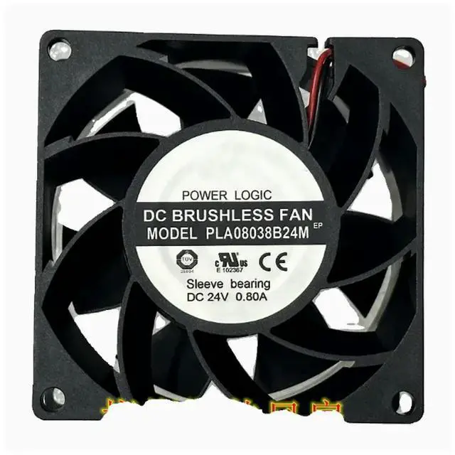Main image of Fan POWER LOGIC PLA08038B24M 24V 0.80A