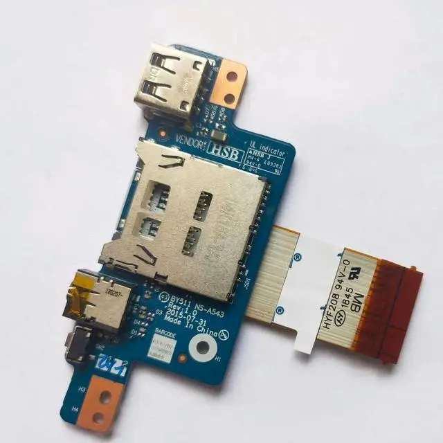 Main image of Audio USB Card Reader Board with cable for Y700-15ISK BY511 NS-A543