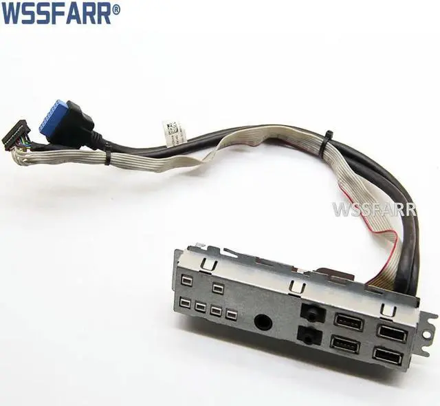 Main image of FOR FOR Optiplex SFF 7010 9010 USB / Audio Front I/O Panel w/ Cables GVJ4G 0GVJ4G