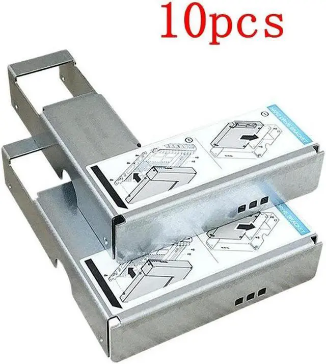 Main image of 10pcs 2.5" 3.5" SAS/ SATA tray HDD Adapter for KG1CH/651314 r320 R420 R720 T320 R710 R510 R515 R410 9W8C4 Adapter Converter