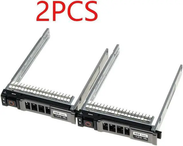 Main image of 2pcs 2.5" SFF SAS SATA HDD Tray Caddy 0NRX7Y FOR POWEREDGE M420 M520 M620 M630 M820 FC630 VRTX With Screws