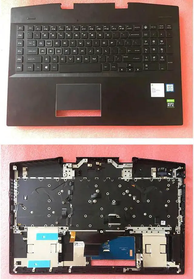 Main image of For Omen Plus 17-CB 17-CB0020NR TPN-C144 Palmrest Backlit Keyboard Touchpad