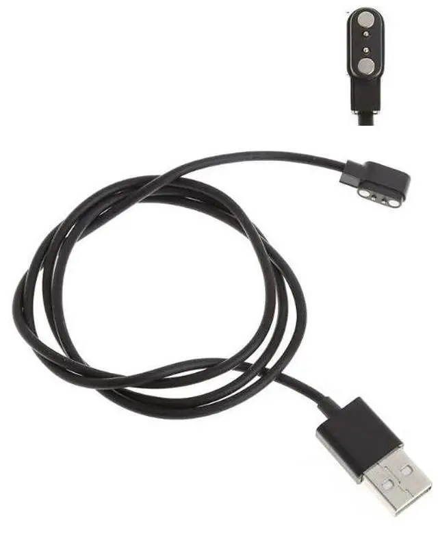 Alt view image 2 of 4 - 2Pin 2.84mm Charger Cable for Smart Watch Smartwatch Universal USB Magnetic Charging Wire