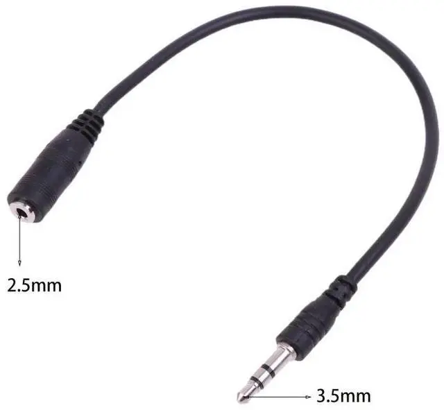Main image of 3.5mm to 2.5mm Audio Cable 3.5mm Jack Male to 2.5mm Female TRRS Jack Stereo Headphone Audio Mic Aux Cord
