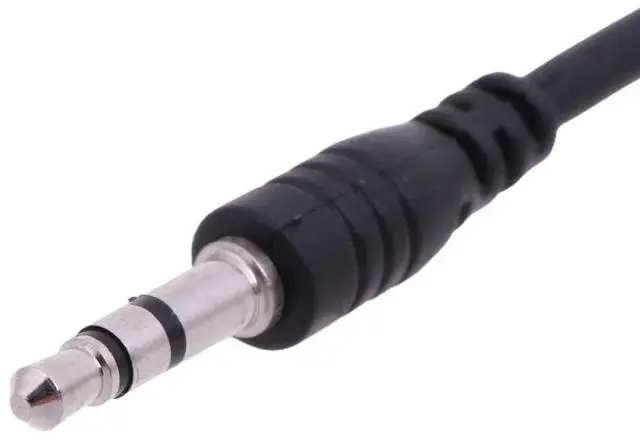Alt view image 3 of 4 - 3.5mm to 2.5mm Audio Cable 3.5mm Jack Male to 2.5mm Female TRRS Jack Stereo Headphone Audio Mic Aux Cord
