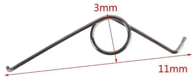 Alt view image 4 of 4 - 10Pcs/Set PS5 Handle Adaptive Motor Metal Spring Replacement Repair Parts for PS5 Controller Parts