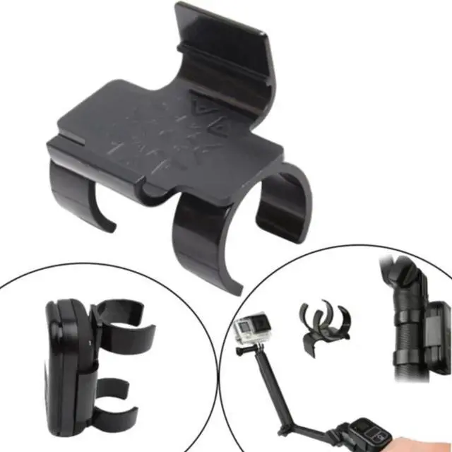 Alt view image 2 of 4 - Lock Holder Selfie Stick Clamp Durable Remote Control Clip Mount Action Camera Accessories Professional For Gopro Hero