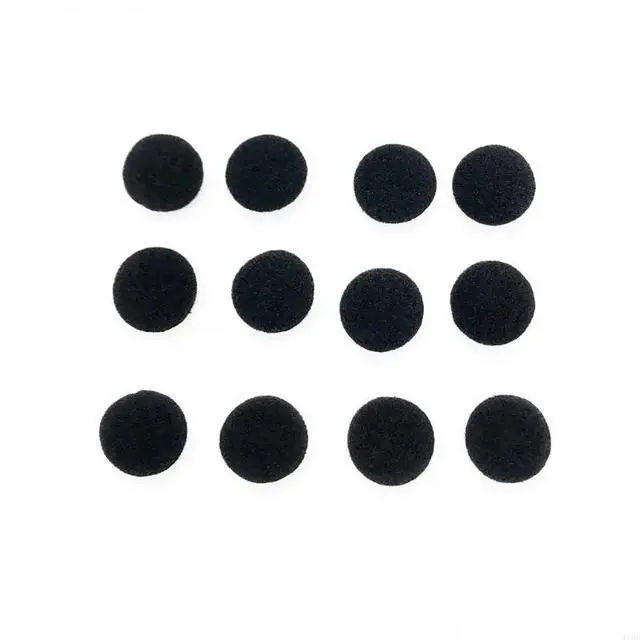 Alt view image 3 of 4 - 50pcs Ear Pads For Headphones Foam 15mm Sponge wireless Earphones Replacement Earphone Earpads Covers MP3 MP4 Moblie Phone