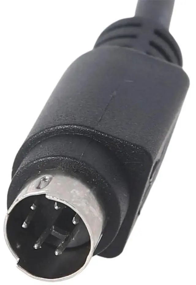Alt view image 2 of 4 - 30cm for PS2 PS/2 Keyboard Mouse Male To male Extension Cable Lead 6 Pin Motherboard Mouse Connecting adapter cables