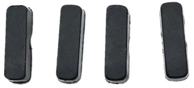 Alt view image 4 of 4 - 4pcs/Set Rubber Feet Replace For XBOX360 Slim XBOX ONE S/X Black Housing Case Rubber Cover Gaming Accessories Shockproof