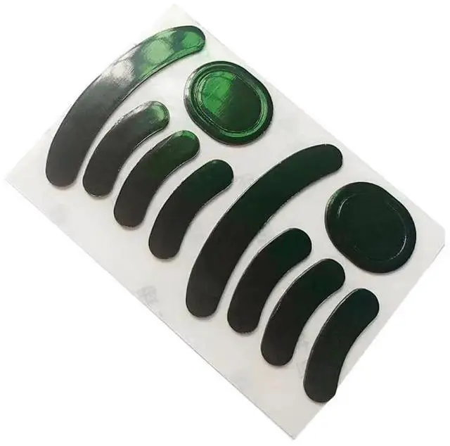 Alt view image 2 of 3 - 2 Sets Replacement 0.6mm Mouse Feet Skates Mouse Stickers Pads For G Pro Wireless Mouse Skates