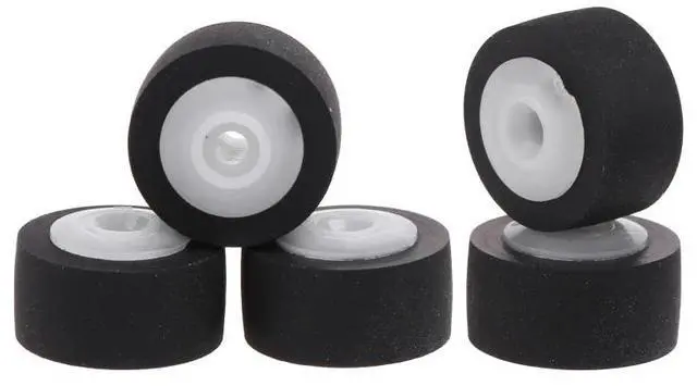 Main image of 5Pcs Wheel Belt Pulley Rubber Pressure Recorder Cassette Deck Pinch Roller Tape Stereo Player 13x8x2.5mm Pinch Roller