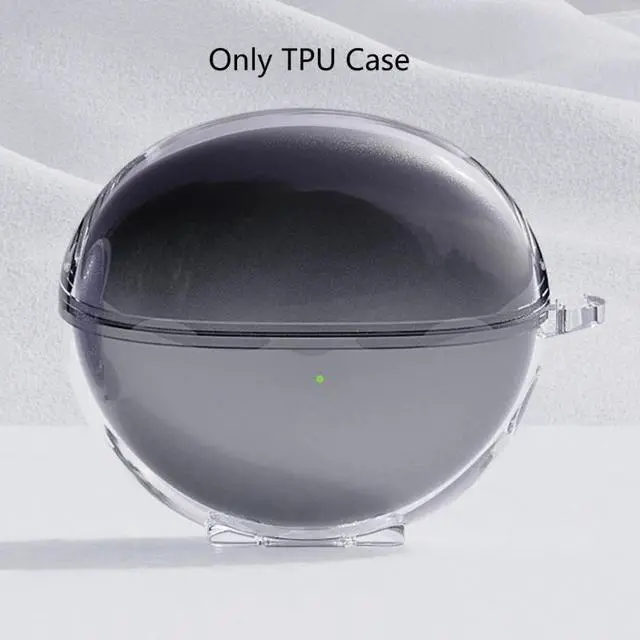Alt view image 3 of 4 - TPU Transparent Case For Clip Anti Scratch ShockProof Protective Soft Earphone Cover For Clip Accessory