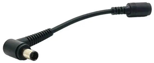 Main image of Hot sale 7.4x5.0mm Male to Female DC Power Plug Connector Adapter Converter Elbow 90 Degree Angle 7.4*5.0mm For Laptop