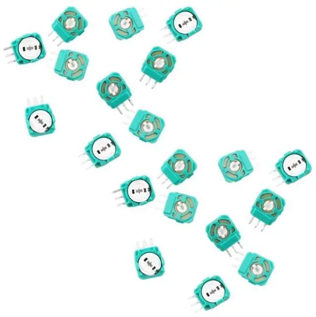 Main image of 1set for Nintendo Switch Pro Controller 3D Analog Stick 3 Pin Sensor Module Potentiometer with ThumbSticks Caps Repair Parts