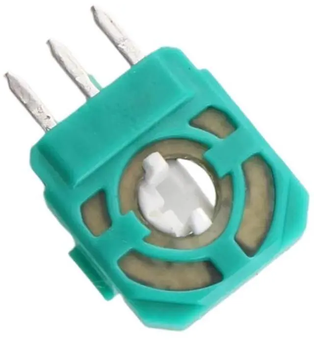 Alt view image 2 of 7 - 1set for Nintendo Switch Pro Controller 3D Analog Stick 3 Pin Sensor Module Potentiometer with ThumbSticks Caps Repair Parts