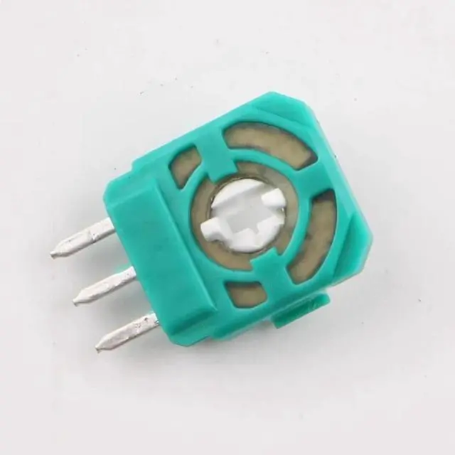 Alt view image 4 of 7 - 1set for Nintendo Switch Pro Controller 3D Analog Stick 3 Pin Sensor Module Potentiometer with ThumbSticks Caps Repair Parts