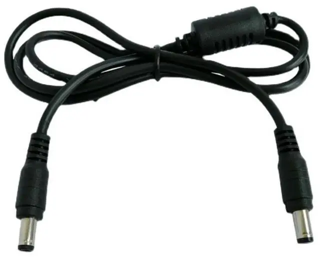 Alt view image 2 of 4 - DC Power Adapter Extension Cords 5.5x2.5mm Male to 5.5x2.1mm Male Plug DC Power Supply Cable For CCTV Camera LED Strip