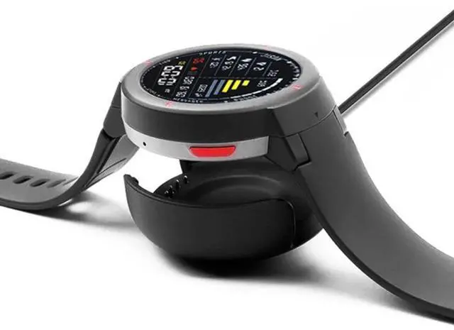 Alt view image 3 of 4 - USB Charging Cable Cord Dock Fast Charger Adapter Stand for  Huami Amazfit Verge 3/Verge Lite Smart Watch Smartwatch