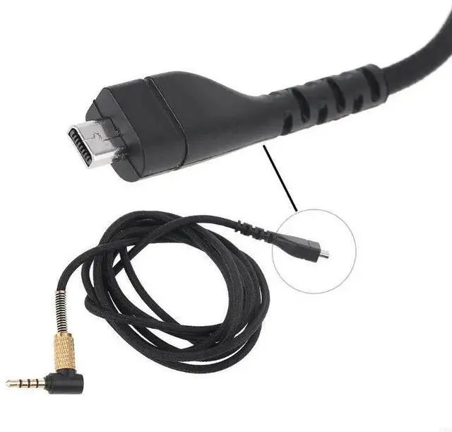 Alt view image 2 of 4 - Replacement Audio Cable for Steelseries Arctis Prime Arctis 3 5 7 Headphones 150cm for Arctis3 Arctis5 Arctis7 Headsets Cord