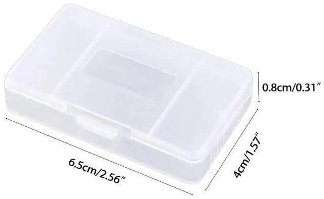 Alt view image 2 of 4 - 10Pcs/lot Clear Plastic Game Cards Cartridge Case Dust Cover Case For Nin tendo Game Boy Advance GBA