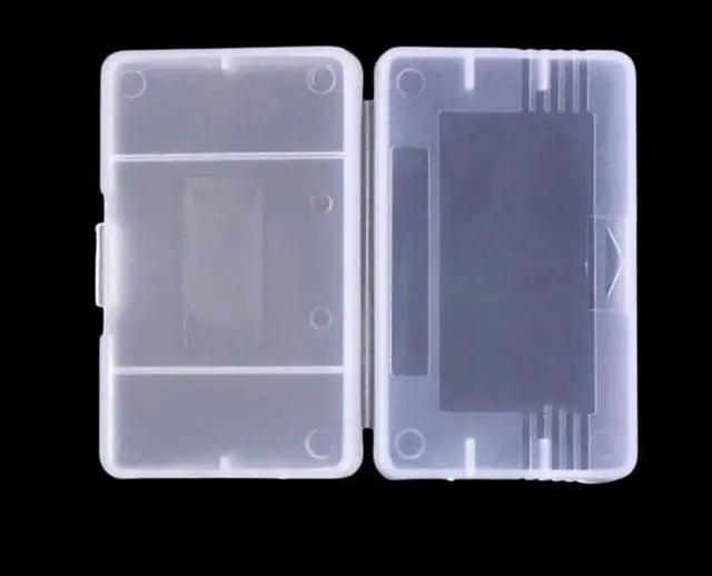 Alt view image 4 of 4 - 10Pcs/lot Clear Plastic Game Cards Cartridge Case Dust Cover Case For Nin tendo Game Boy Advance GBA