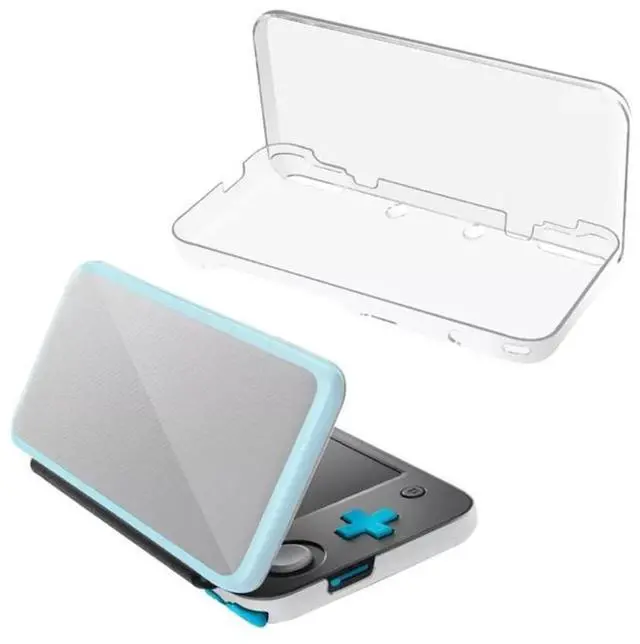 Alt view image 2 of 4 - Transparent Clear Crystal Case for 2DS LL/2DS XL Game Console Hard Housing Shell Dustproof & Shockproof Protective Cover